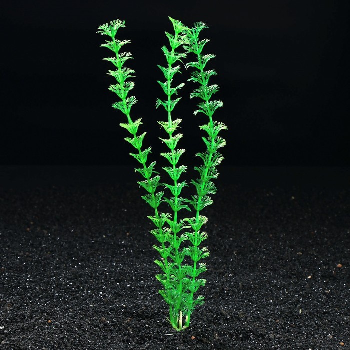 Растение искусственное аквариумное высотой до 28 см