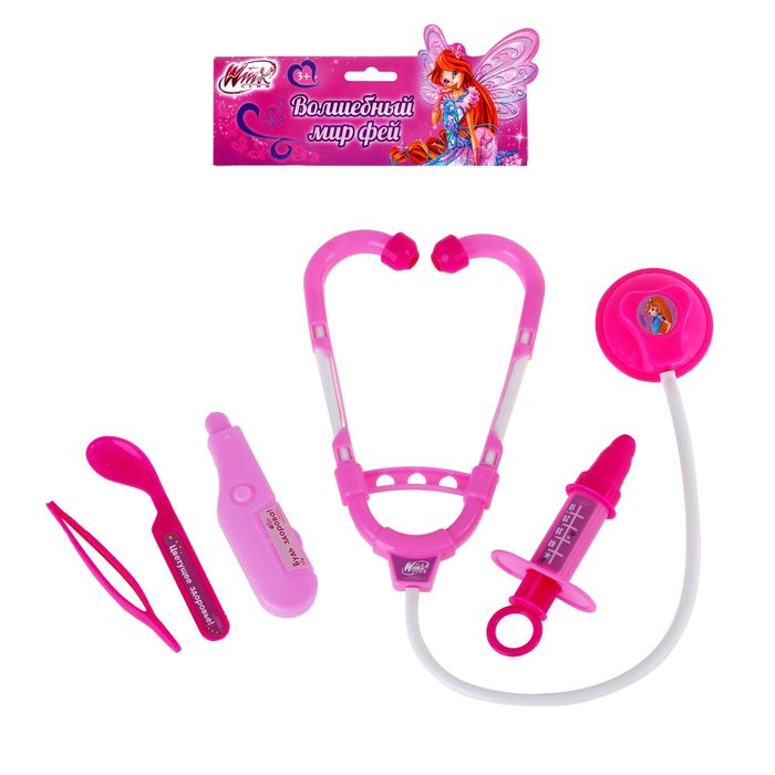 Набор доктора "Будь здорова", феи ВИНКС: Блум, 5 предметов