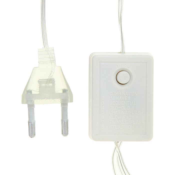 Фигура акрил. "Дед мороз с елкой" 16х13х29 см, контроллер с димером, 30 LED, 220V