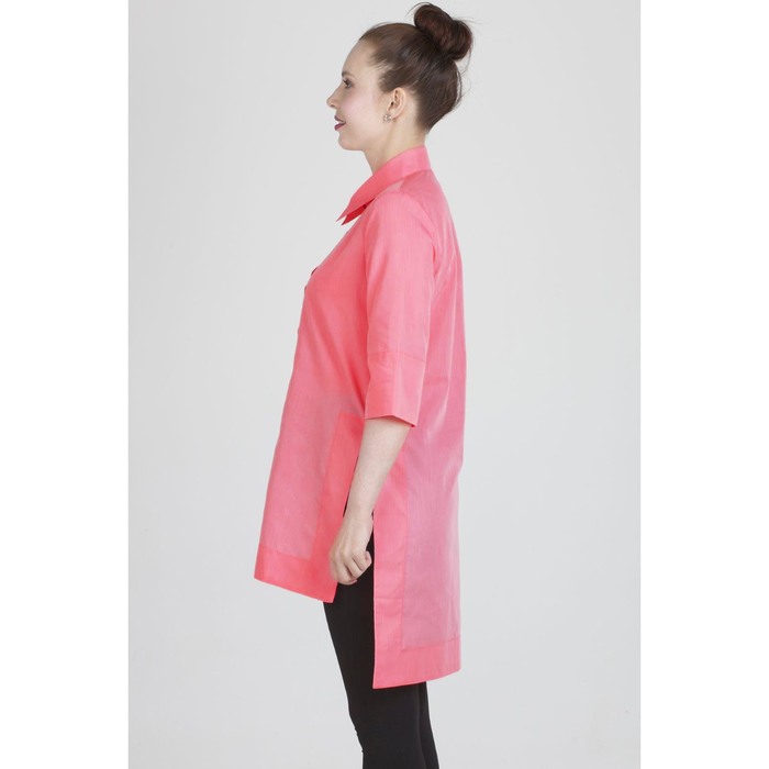 Блуза женская 17247, размер 44, рост 168, цвет коралловый цвет