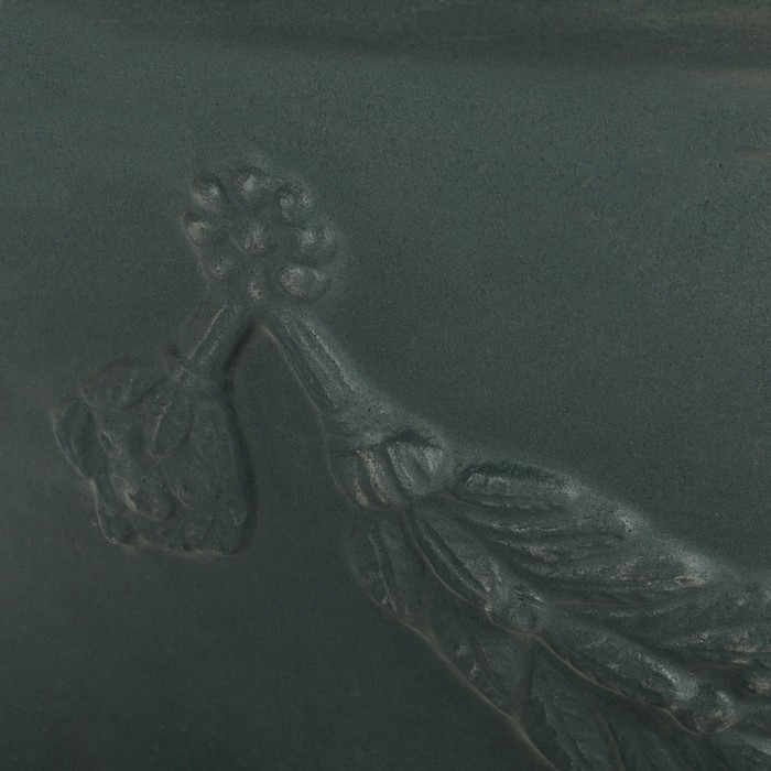 Ваза декоративная 162 л "Виола", цвет антрацитовый