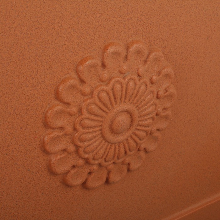 Ваза декоративная 30 л "Византия", цвет терракотовый