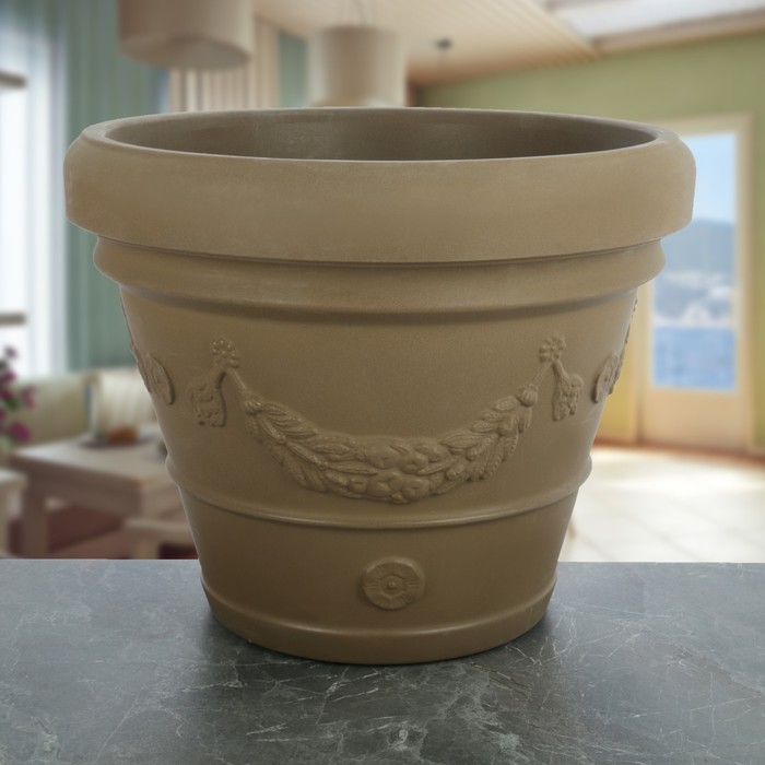 Ваза декоративная 162 л "Виола 1", цвет бронзовый