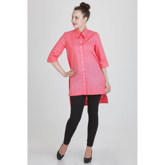 Блуза женская 17247, размер 48, рост 168, цвет коралловый цвет
