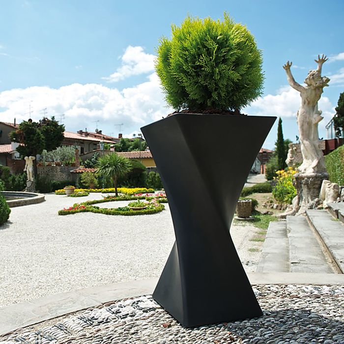 Ваза декоративная 35 л "Тюльпан", цвет терракотовый