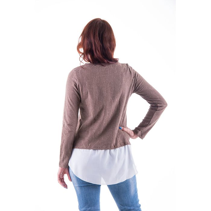 Джемпер женский, цвет мускат, рост 158-164, размер 46 (арт. 5792)