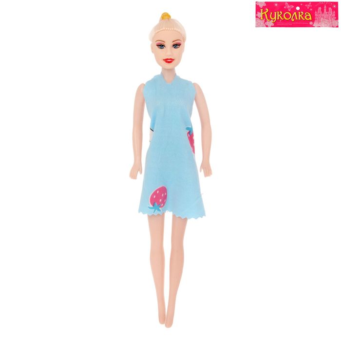 Кукла модель "Полина", в коктейльном платье, МИКС