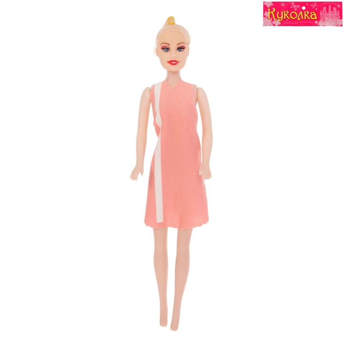 Кукла модель "Полина", в коктейльном платье, МИКС