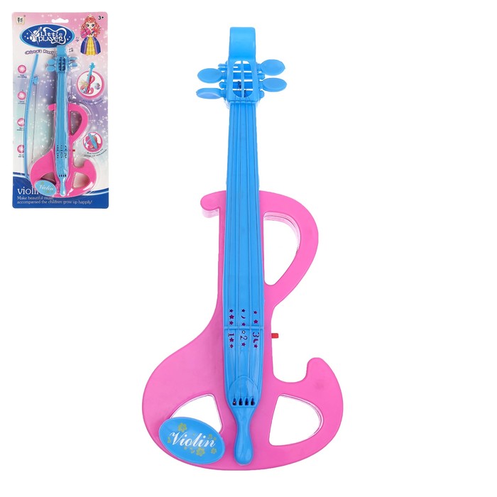 Игрушка скрипка "Радость принцессы", световые эффекты