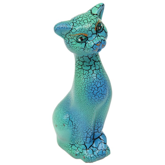 Копилка "Алиса" малая, кракелюр, микс