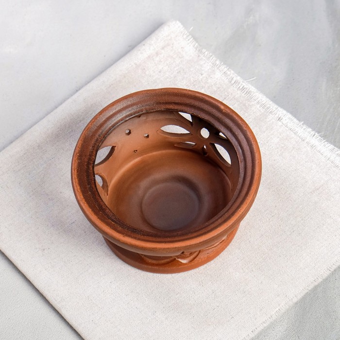 Камин для турки красная глина