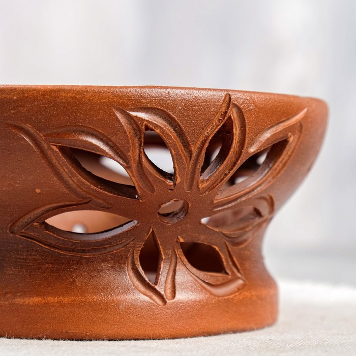 Камин для турки красная глина