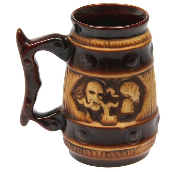 Кружка для пива "Казак" шамот, 0,7 л