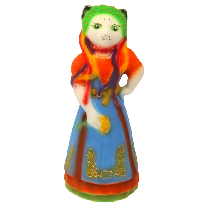 Копилка "Катюша" флок, белая