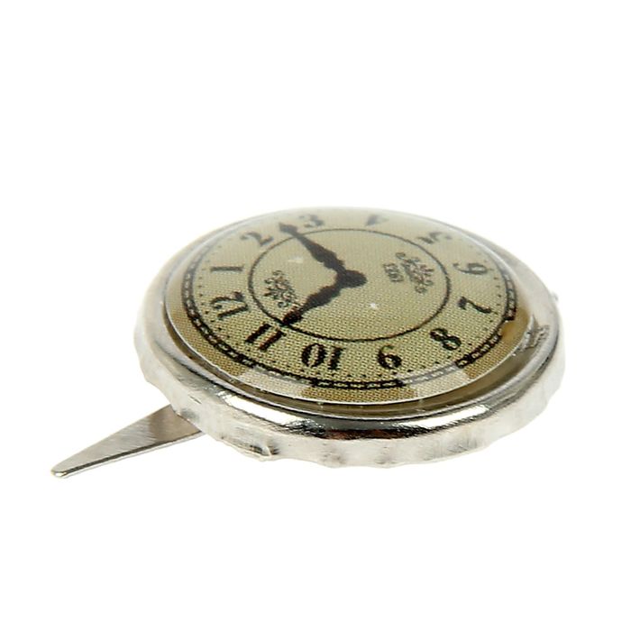 Набор брадсов для скрапбукинга "Время" 13 шт.