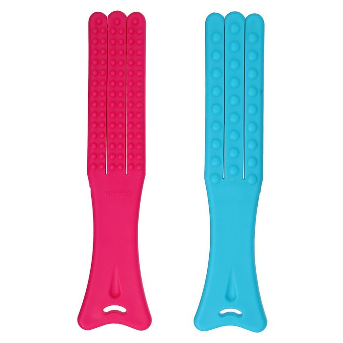 Массажёр универсальный "Три ряда", цвет МИКС