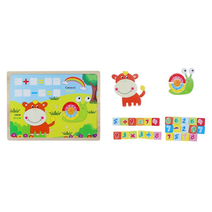 Конструктор магнитный учимся считать "Улитка"