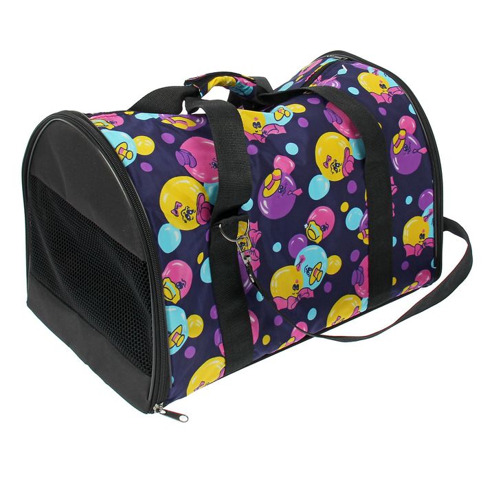 Сумка-переноска жёстким каркасом №3,микс цветов 47 х 29 х 34 см