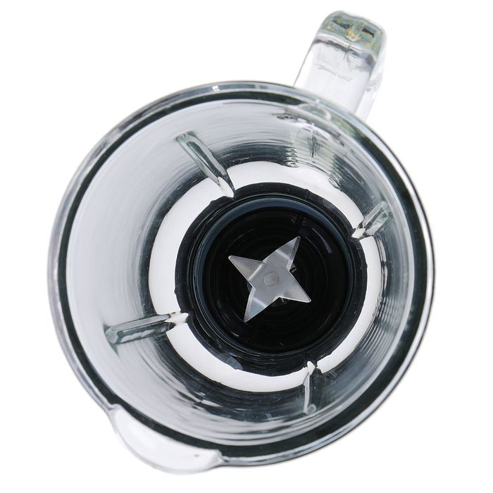 Блендер Kitfort KT-1307, 450 Вт, чаша 1 л, 2 скорости, серебристый