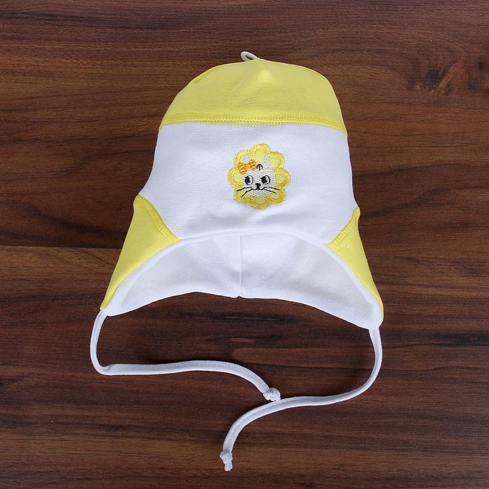 Шапочка для девочки, размер 46-48, цвет МИКС (арт. 8492)