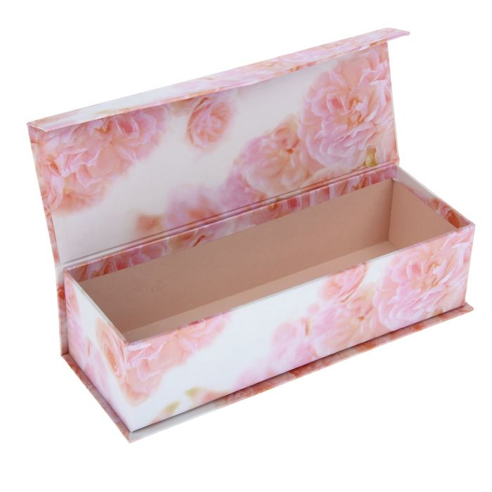 Набор коробок 3в1 "Цветы", 30 х 13,5 х 11 - 26 х 9,5 х 7 см