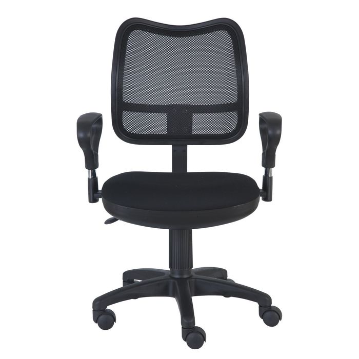 Кресло CH-799AXSN/Black спинка сетка черный, сиденье черный 26-28