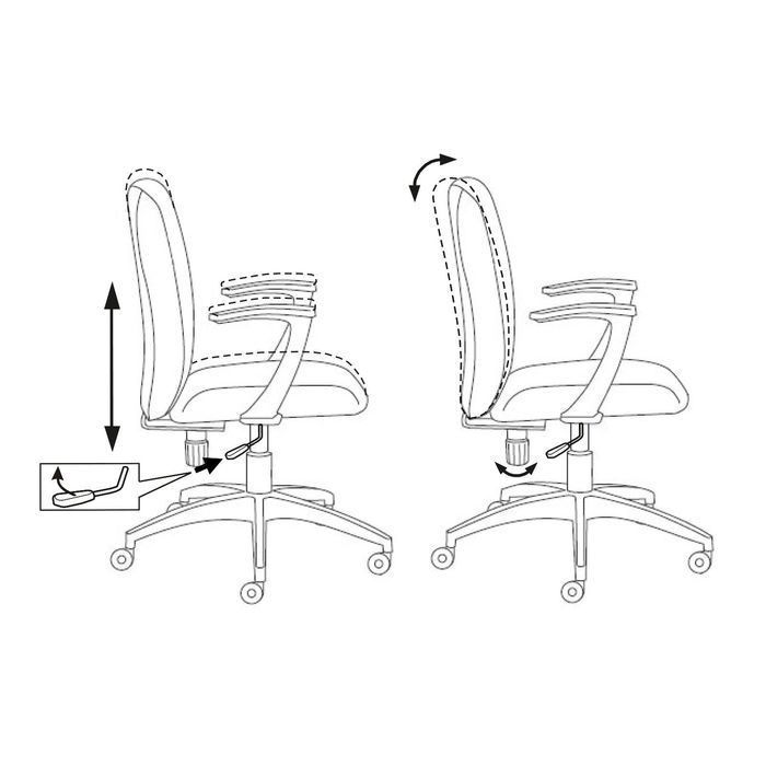 Кресло CH-470AXSN/Grey серый 26-25