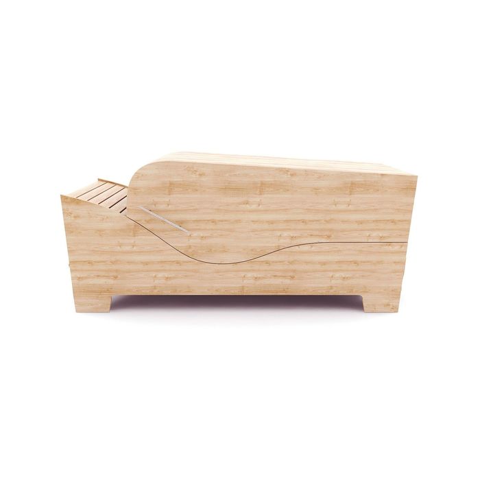 Кедровая фитобочка SPA капсула со встроенным парогенератором 180x80x200