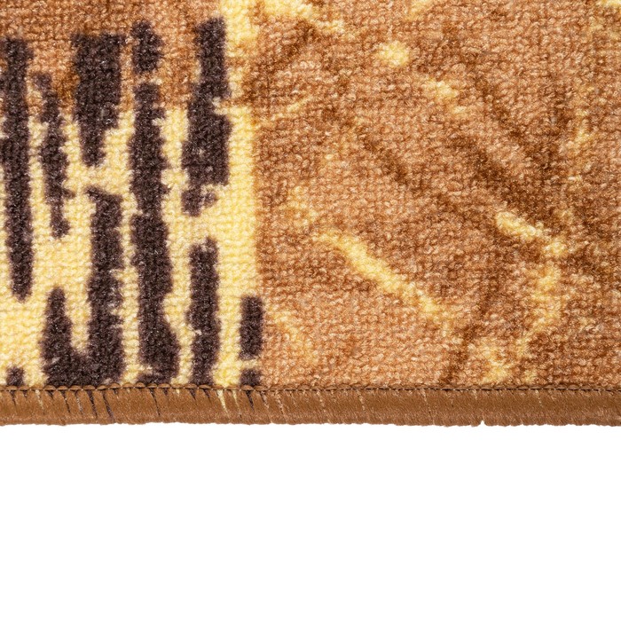 Палас Альфа, размер 200х500 см, цвет бежевый, войлок 195 г/м2