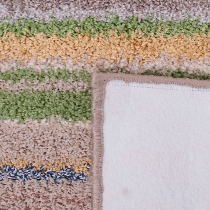 Ковер фризе Мехико, размер 133х180 см, цвет зелёный, войлок 1000 г/м2