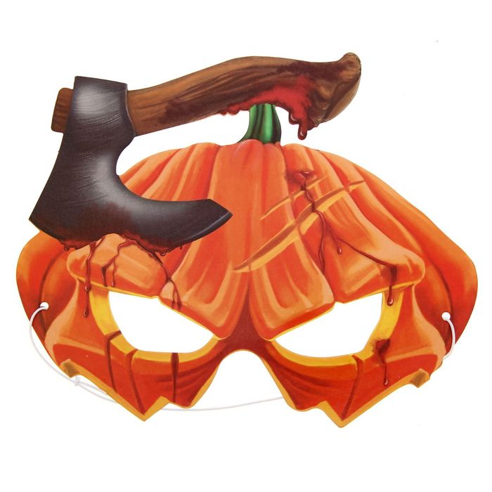 Маска карнавальная "Тыква"