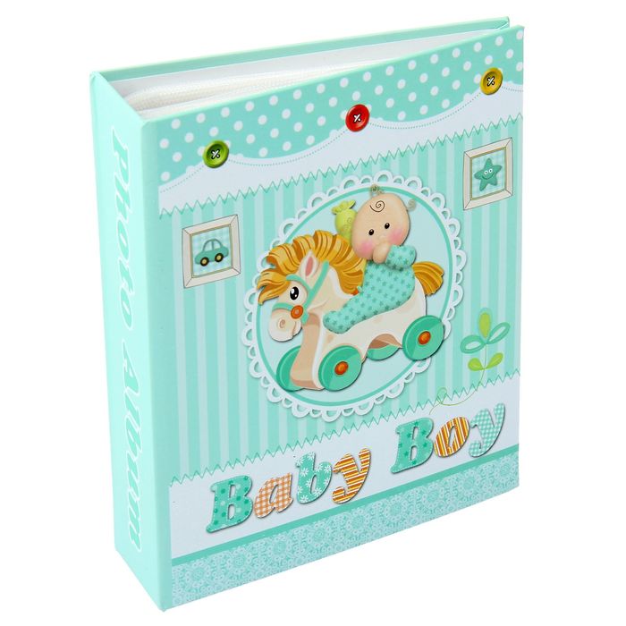 Фотоальбом на 40 фото 10х15 см "Малышам", микс