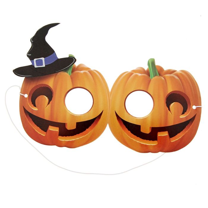 Очки карнавальные "Тыквы"