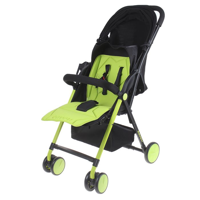 Коляска прогулочная, цвет зелёный