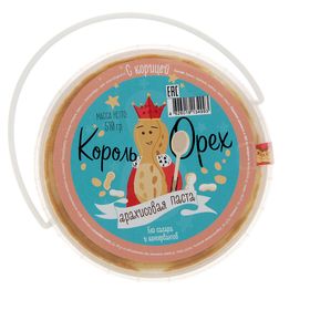 

Арахисовая паста «Король Орех» с корицей, 510 г