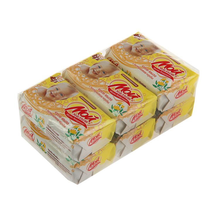 Крем-мыло детское "Мой малыш" с экстрактом череды, 100гр