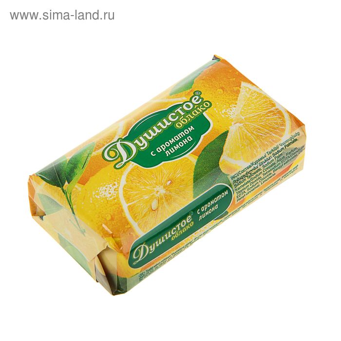 цена Мыло Душистое облако с ароматом лимона, 90 г