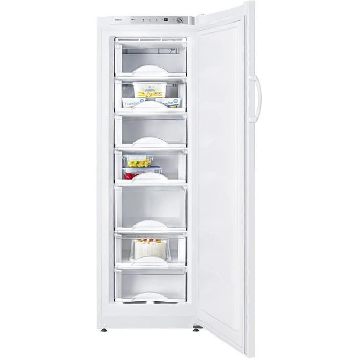 Морозильная камера Атлант М7204-100, 243 л, класс А+, однокамерная, белая