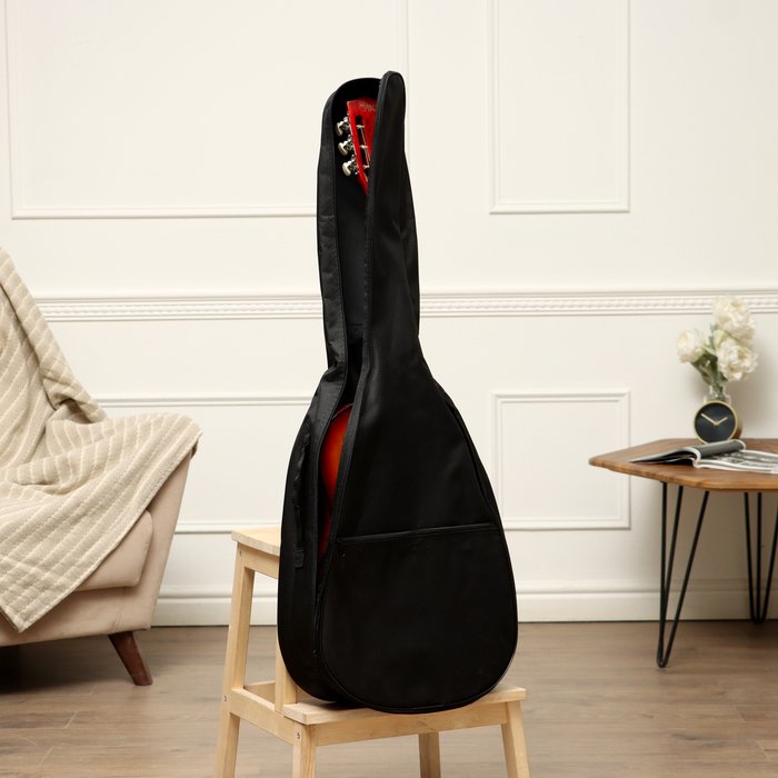 фото Чехол для гитары классический неутеплённый, с 2 ремнями music life