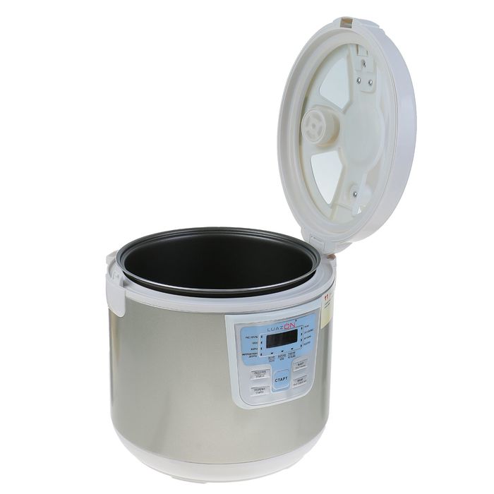 Мультиварка LuazON LМS-9511, LED, 11 программ, 900 Вт, 5 л, чаша с тефлоновым покрытием