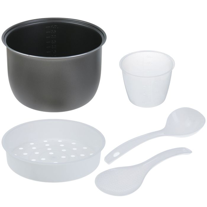 Мультиварка LuazON LМS-9511, LED, 11 программ, 900 Вт, 5 л, чаша с тефлоновым покрытием