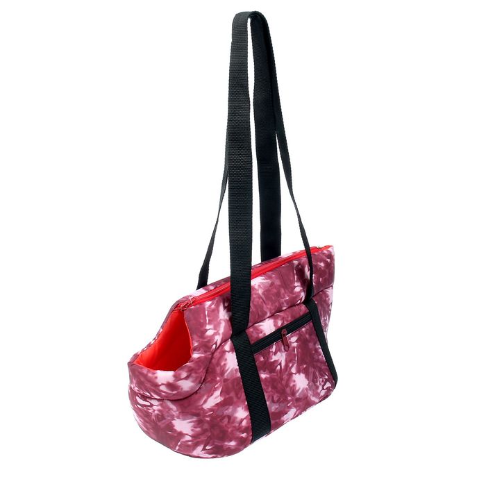 Переноска-лежанка "Кабриолет" №0, 34 х 20 х 21 см микс цветов