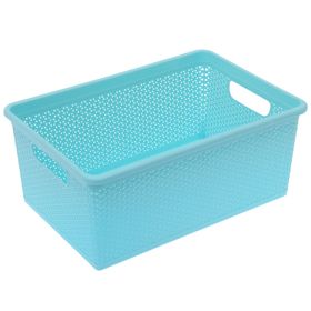 

Корзина для хранения BranQ Natural Style, 15 л, 39,6×27,2×16,7 см, цвет МИКС