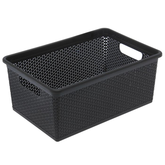 Корзина универсальная 15 л Natural Style, цвет МИКС