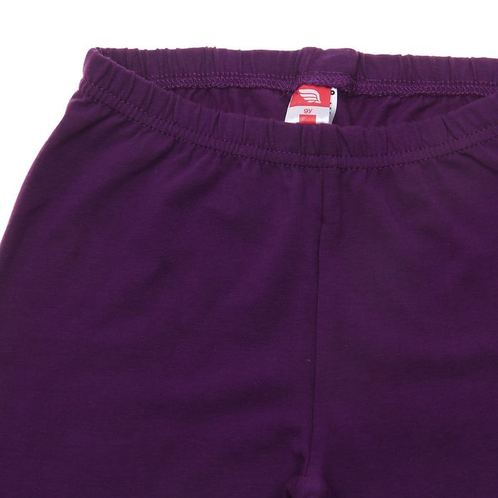 Бриджи для девочки, рост 140 см (72), цвет фиолетовый