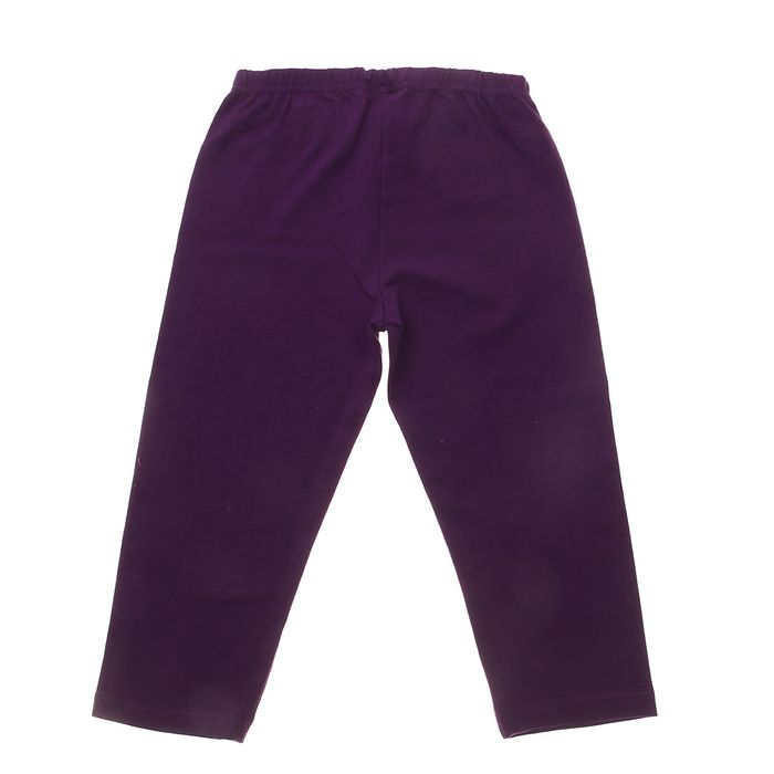 Бриджи для девочки, рост 140 см (72), цвет фиолетовый