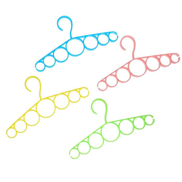 Вешалка для галстуков и шарфов, 7 колец