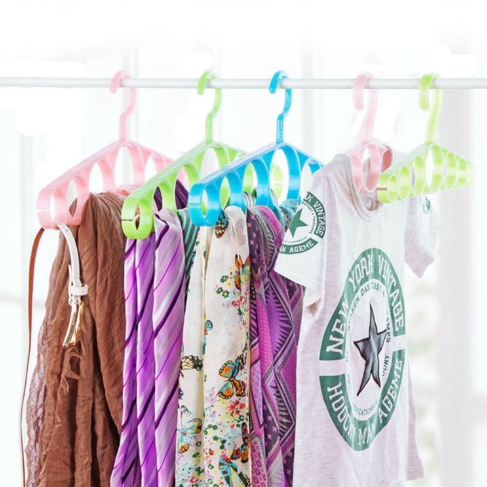 Вешалка для галстуков и шарфов, 7 колец