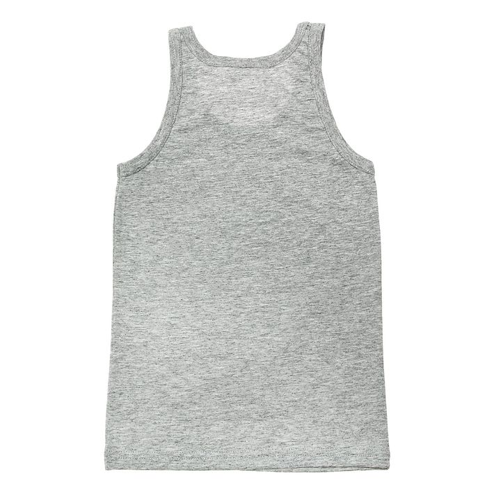 Майка детская для мальчика, рост 122 см (60), цвет меланж (арт. с102-4)