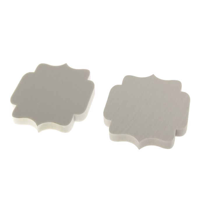 Форма из пенопласта "Фигурная доска №4", 18 х 2 см, набор 2 шт